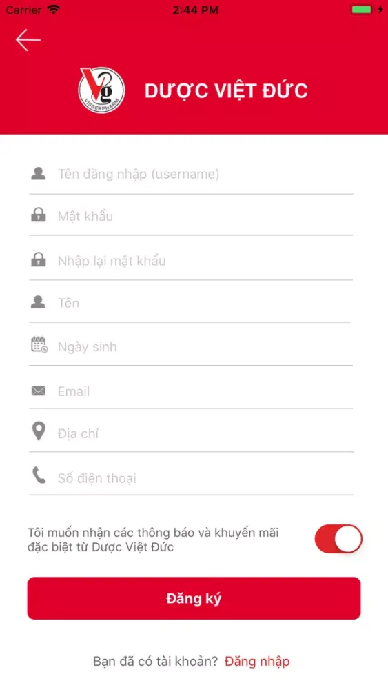 Dược Việt Đức スクリーンショット