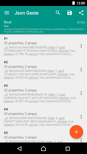 Json Genie PREMIUM (View/Edit) Screenshots