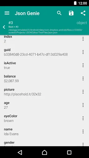 Json Genie PREMIUM (View/Edit) Screenshots