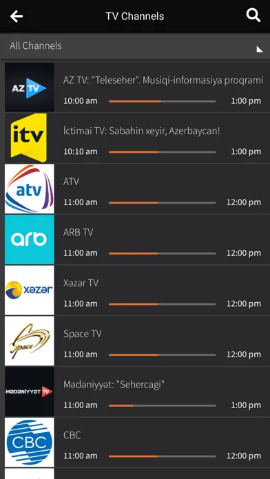 Capturas de pantalla de AileTV