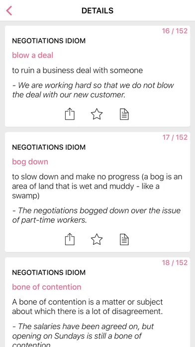 Captures d'écran de Animal - Negotiation idioms