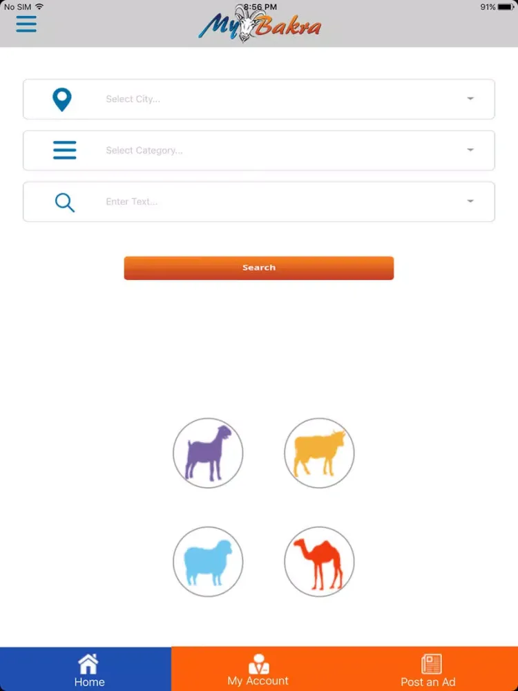 MY BAKRA : Buy Bakra Online iPad  Screenshots