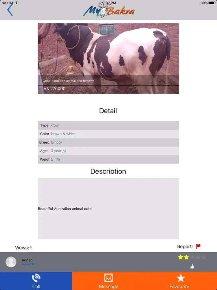 MY BAKRA : Buy Bakra Online iPad  Screenshots