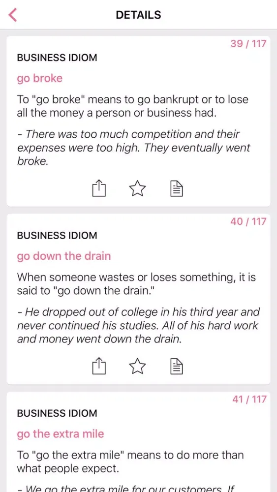 Business Eyes idioms in English應用截圖