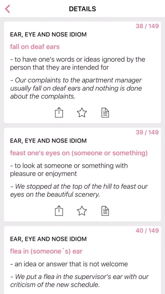 Business Eyes idioms in English應用截圖