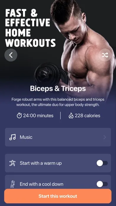 Dumbbell Workout: Hypertrophy স্ক্রিনশট