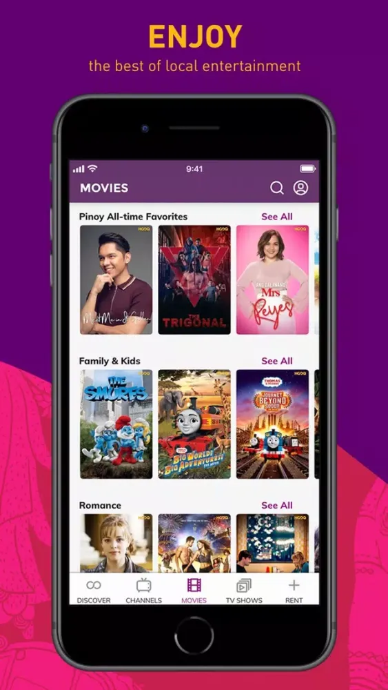 HOOQ - Movies, TV Shows & News سکرین شاٹس