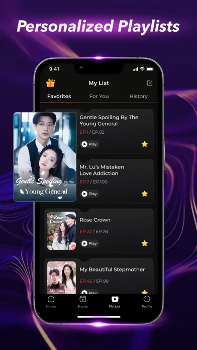 Capturas de tela do LukShort: Dramas & Movies