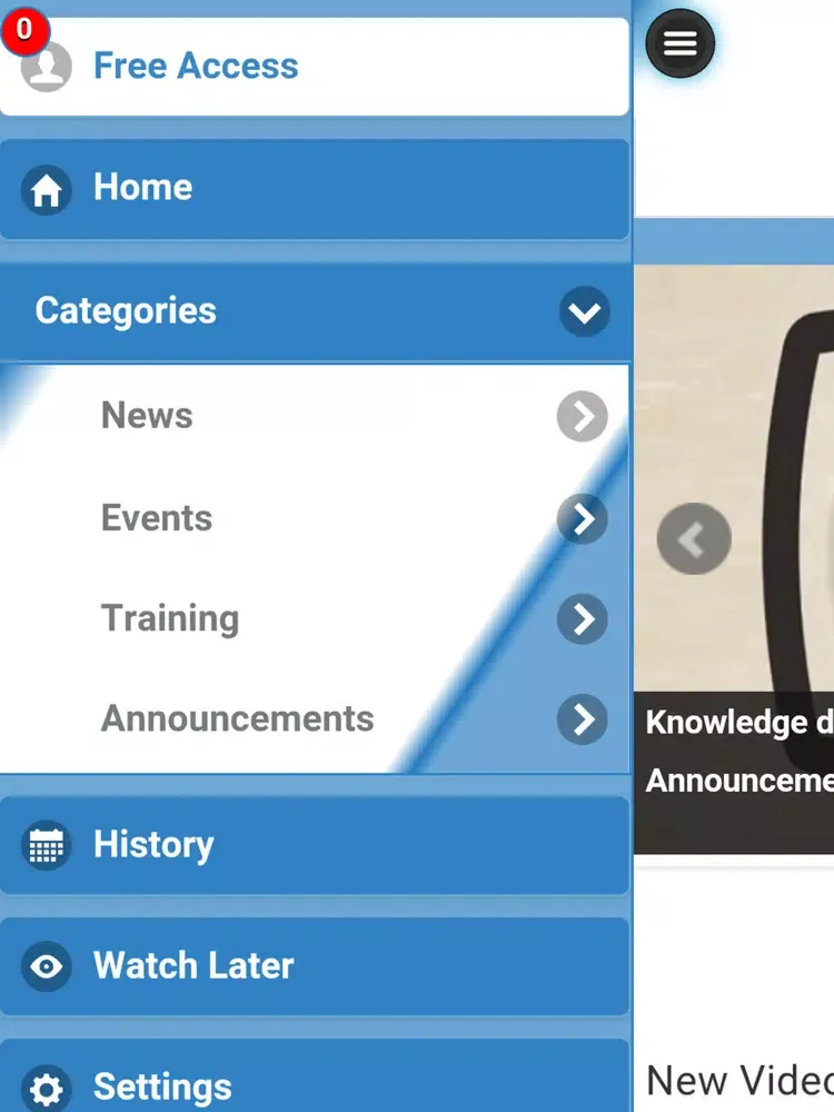 Knowledge Horizon TV iPad  স্ক্রিনশট