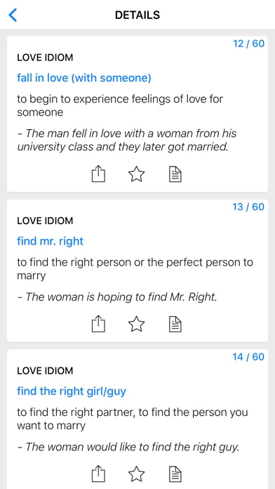 تصاویر Love idioms in English