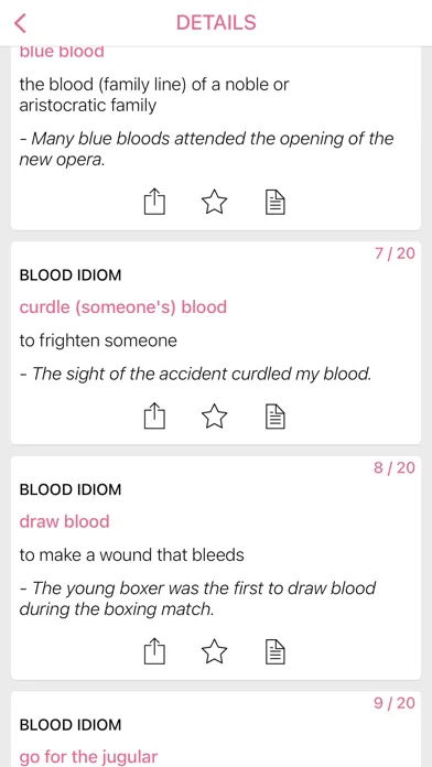 Body Legal idioms in English应用截图