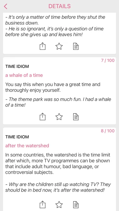 Sports Time Idioms スクリーンショット