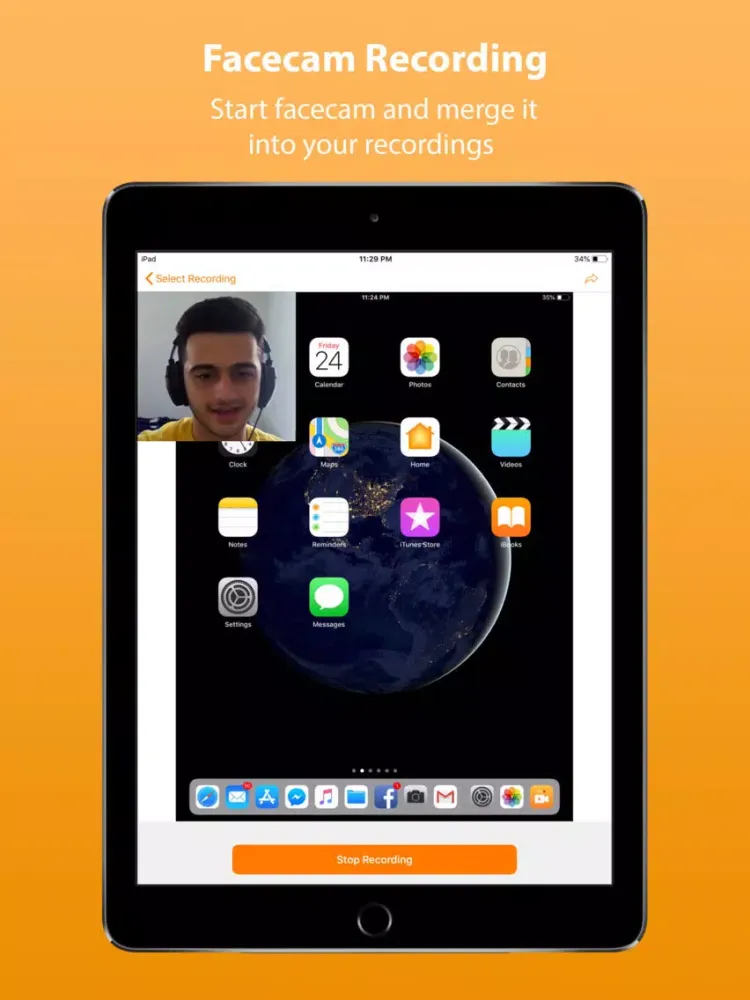 Capturas de pantalla de Record Pro: Screen recording iPad 