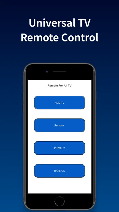 Universal TV Remote Control © স্ক্রিনশট