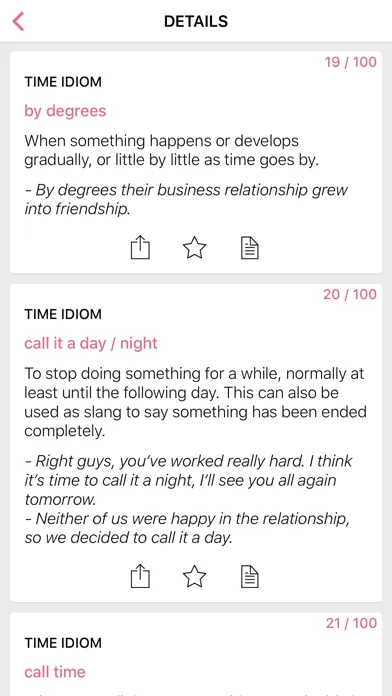 Time Eyes idioms in English应用截图