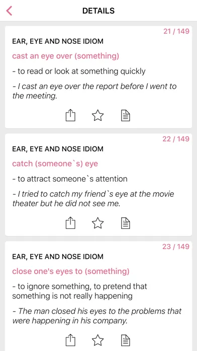 Time Eyes idioms in English应用截图