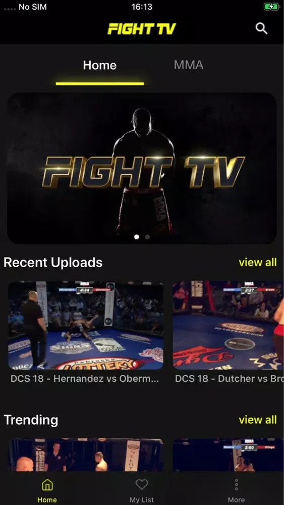Скриншоты Fight-TV