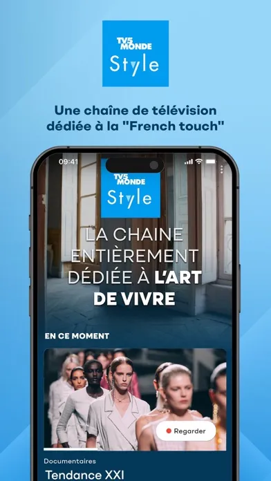 Capturas de tela do Style par TV5 Monde