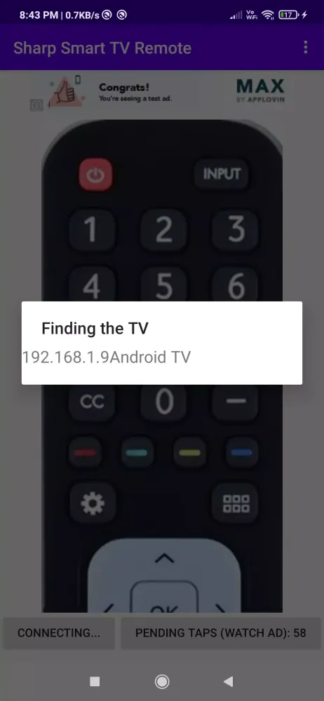Sharp Smart Tv Remote Control应用截图