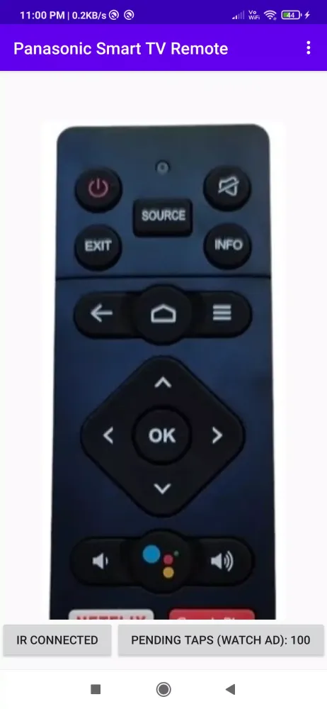 Panasonic Smart TV Remote App应用截图