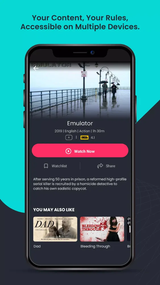 Ảnh chụp màn hình của Vesta Stream