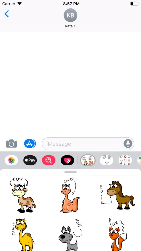 Ảnh chụp màn hình của AnimalNamesSetFSt