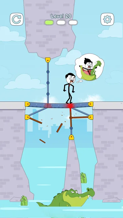 Captures d'écran de Bridge Puzzle - Build A Bridge