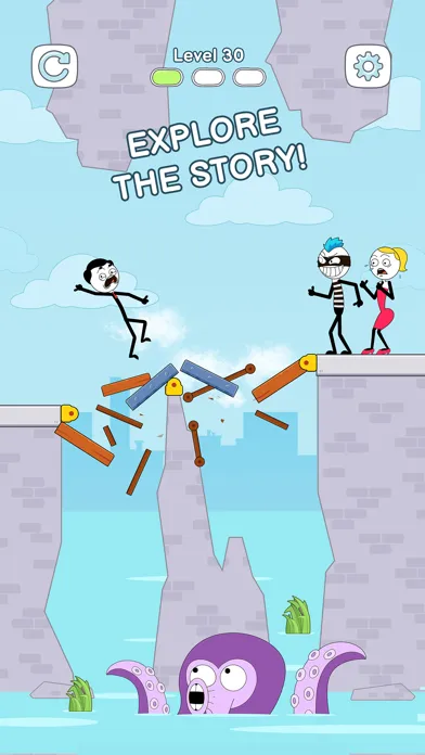 Captures d'écran de Bridge Puzzle - Build A Bridge