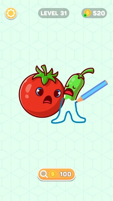ภาพหน้าจอของ Just Draw It Funny: DOP Animal