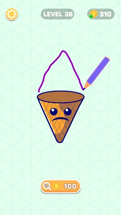 ภาพหน้าจอของ Just Draw It Funny: DOP Animal