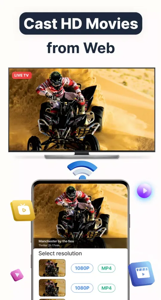 ภาพหน้าจอของ TV Cast for Chromecast