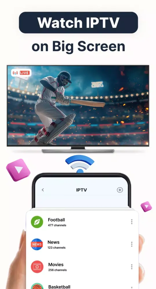 ภาพหน้าจอของ TV Cast for Chromecast