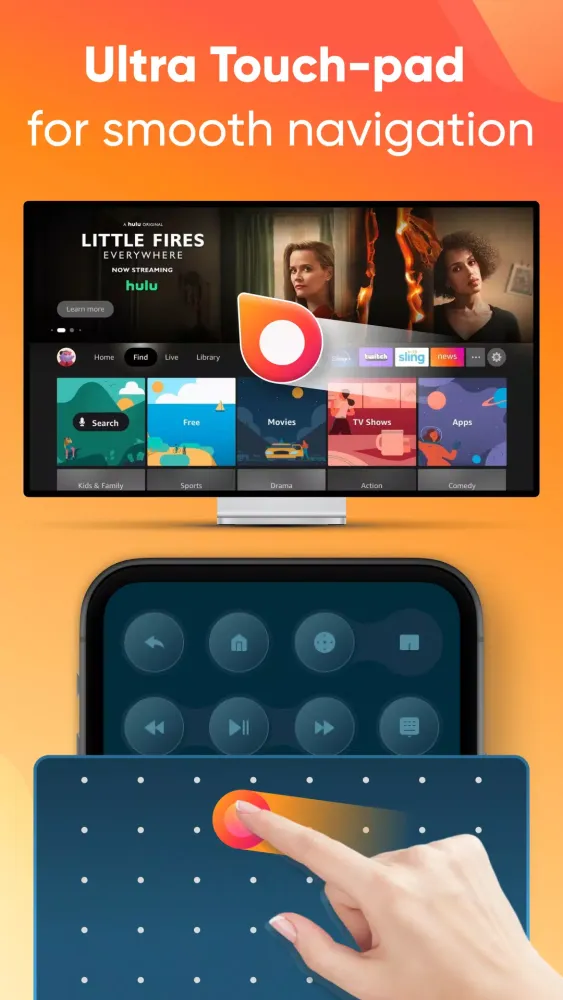 Zrzuty ekranu Firestick Remote for Fire TV