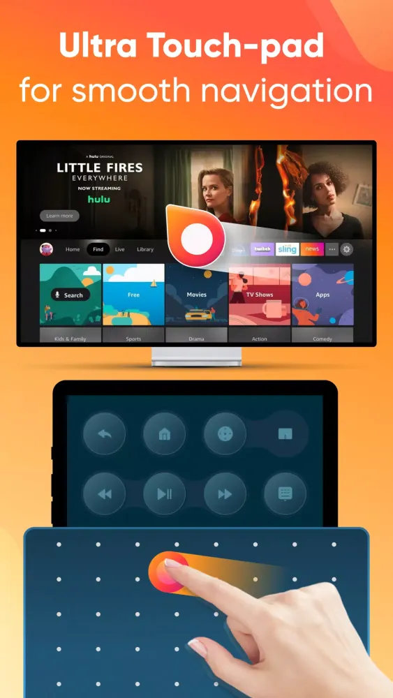 Zrzuty ekranu Firestick Remote for Fire TV