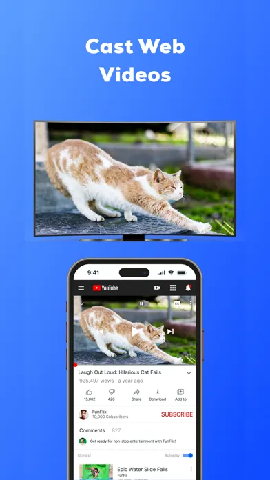 Cast Phone to TV, Miracasting应用截图