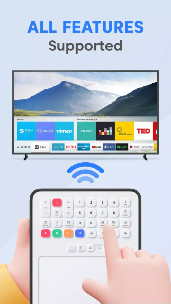 Capturas de pantalla de Smart TV Remote for Samsung TV