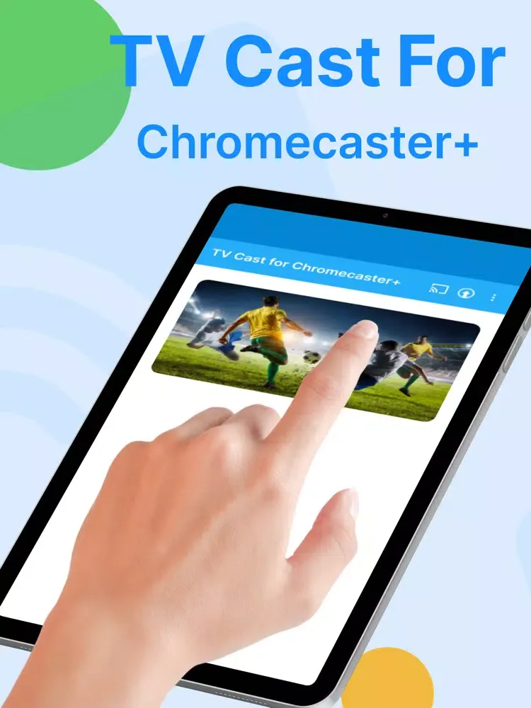TV Cast for Chromecaster+ iPad  スクリーンショット