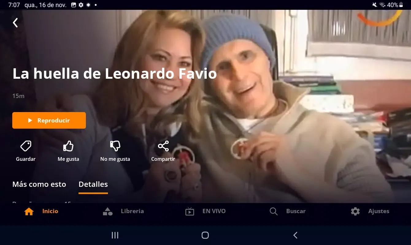 Zrzuty ekranu CaliTV+