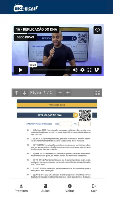 Biologia Dicas Enem e Medicina应用截图