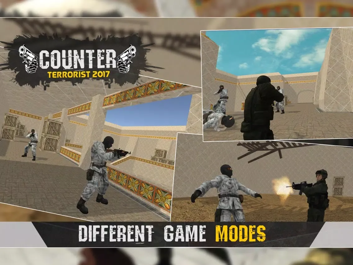 Counter Terrorist 2017 iPad 应用截图