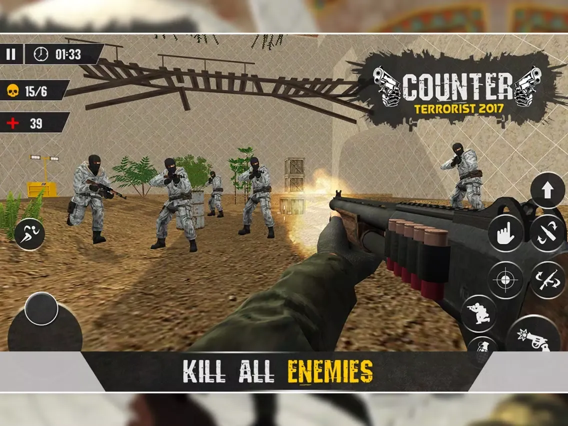 Counter Terrorist 2017 iPad 应用截图
