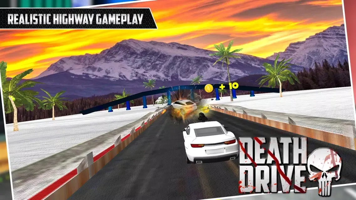 Capturas de pantalla de Death Drive 3D : Car Racing and Car Shooting game