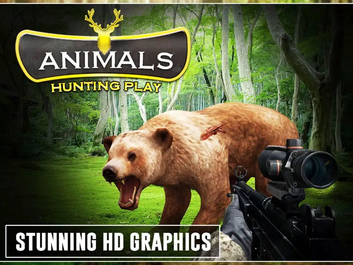 Capturas de pantalla de Animals Hunting Play : Hunting Simulation Game iPad 