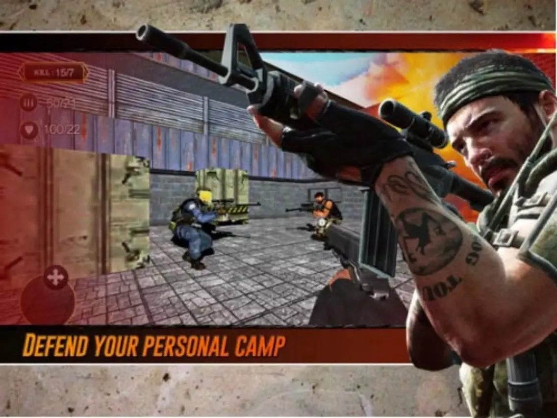 Captures d'écran de Secret Storm Fire - Army Mission iPad 