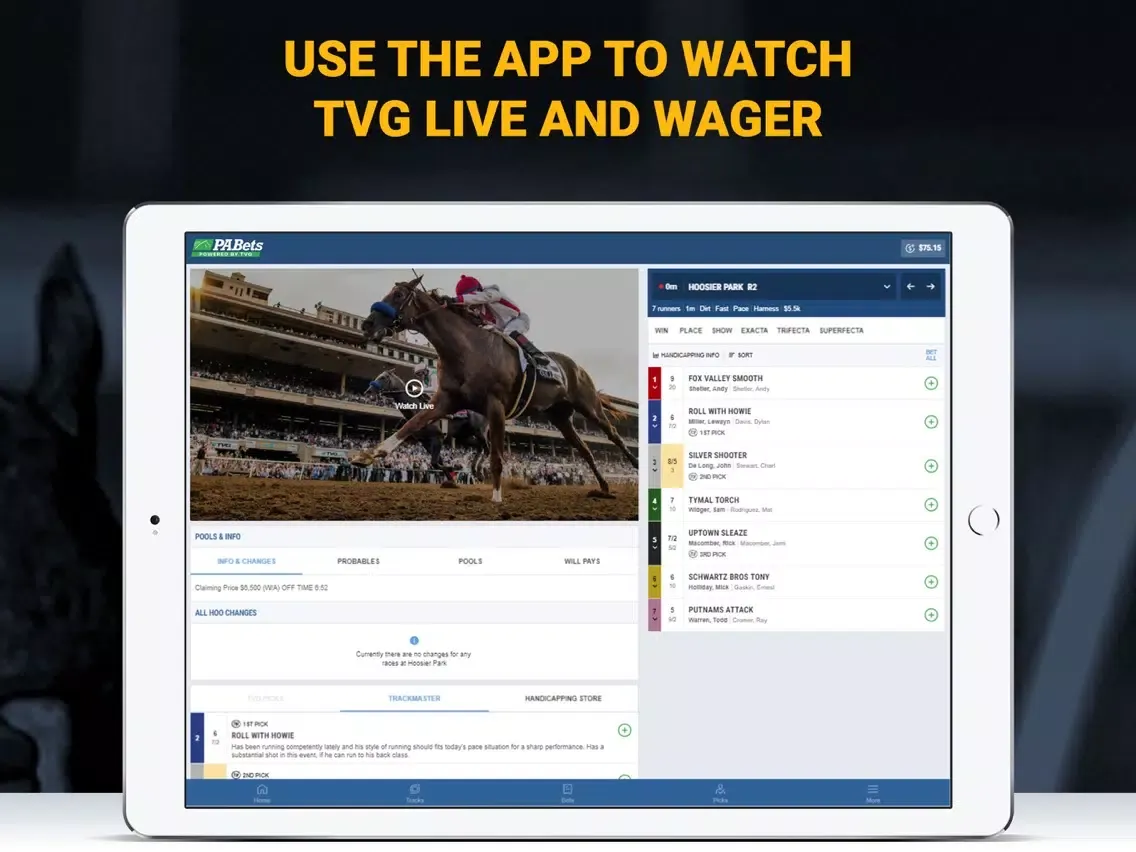 PABets - Horse Racing Betting iPad  স্ক্রিনশট