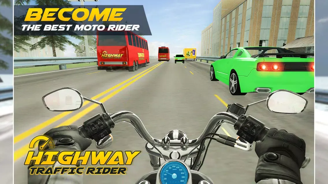 Highway Traffic Rider : Motorbike Rider Screenshots