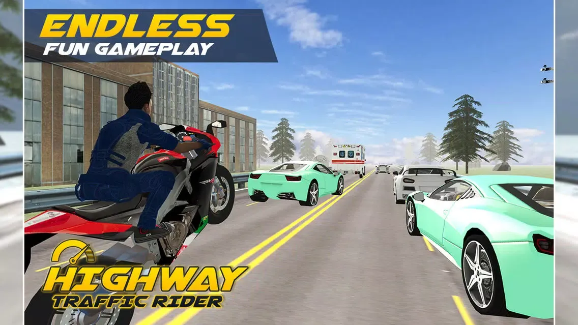 Highway Traffic Rider : Motorbike Rider Screenshots