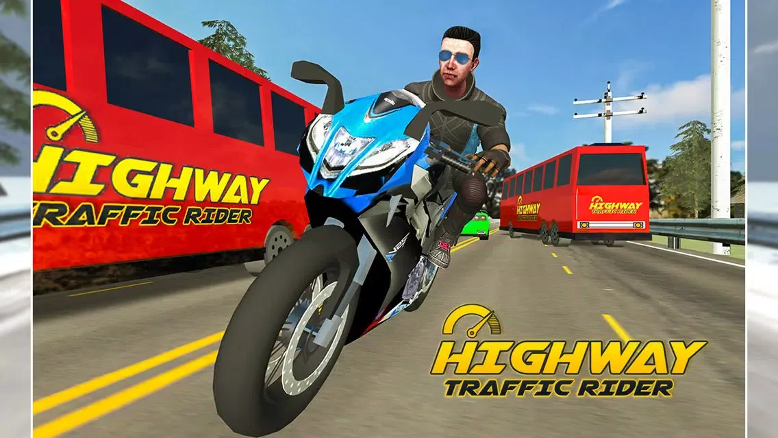 Highway Traffic Rider : Motorbike Rider Screenshots