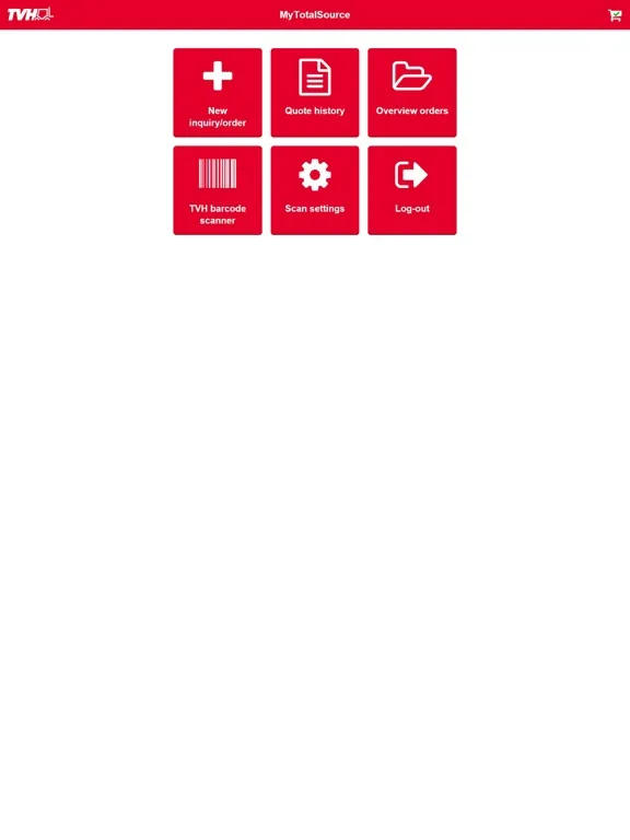 TVH MYTOTALSOURCE iPad  Screenshots