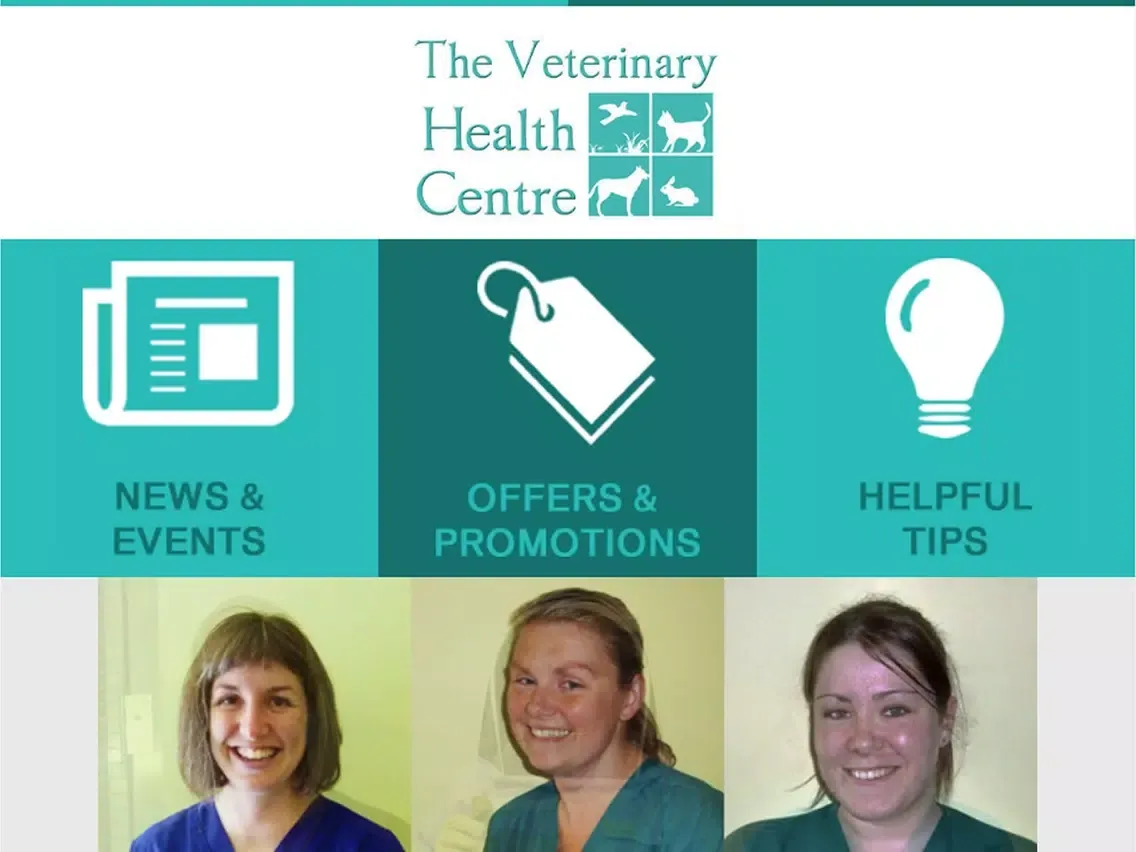 Ảnh chụp màn hình của The Veterinary Health Centre iPad 